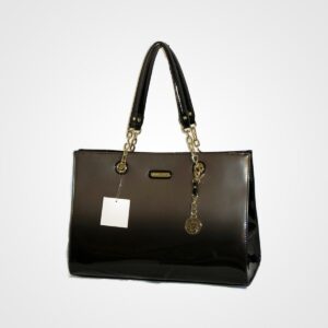 Sac noir imitation cuir